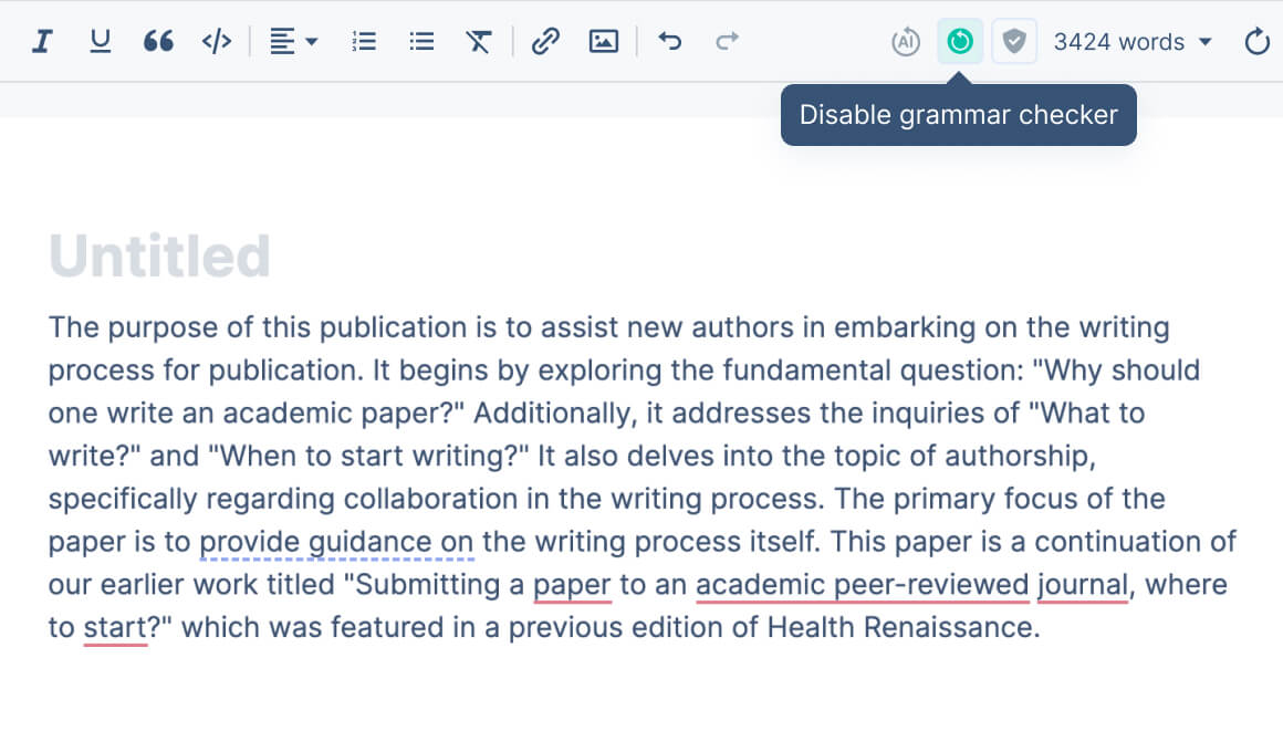 Comprehensive Grammar Checker