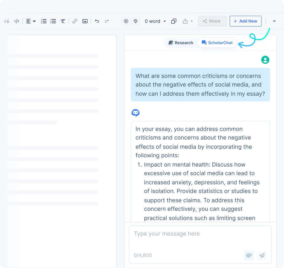 ScholarChat AI Assistant